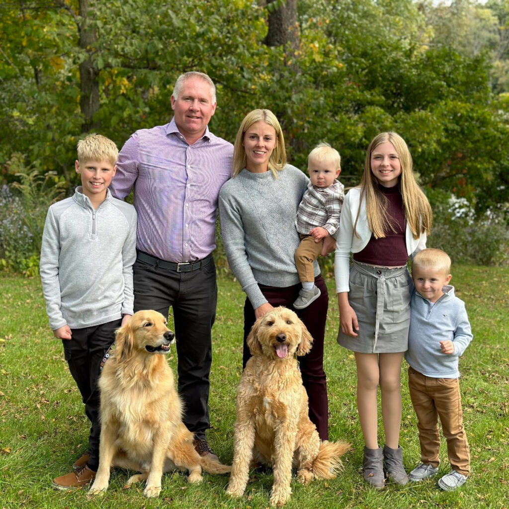 dr jason long with family